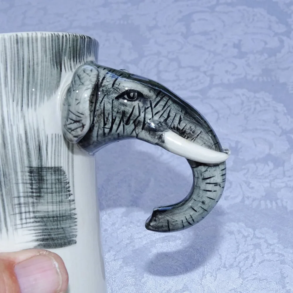 Lovely Large Elephant Coffee Cup/Pier 1 Imports